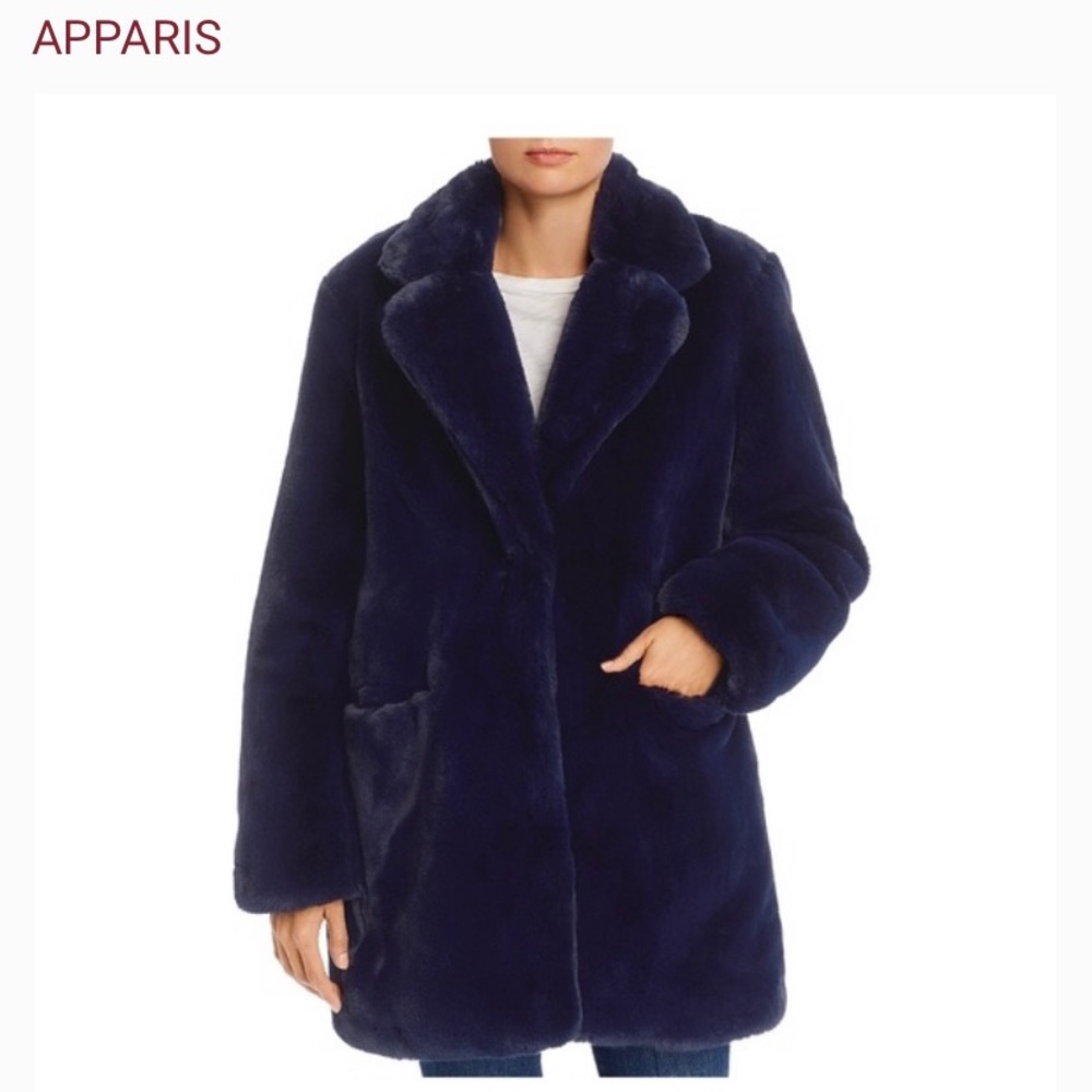 APPARIS Sophie Navy Coat